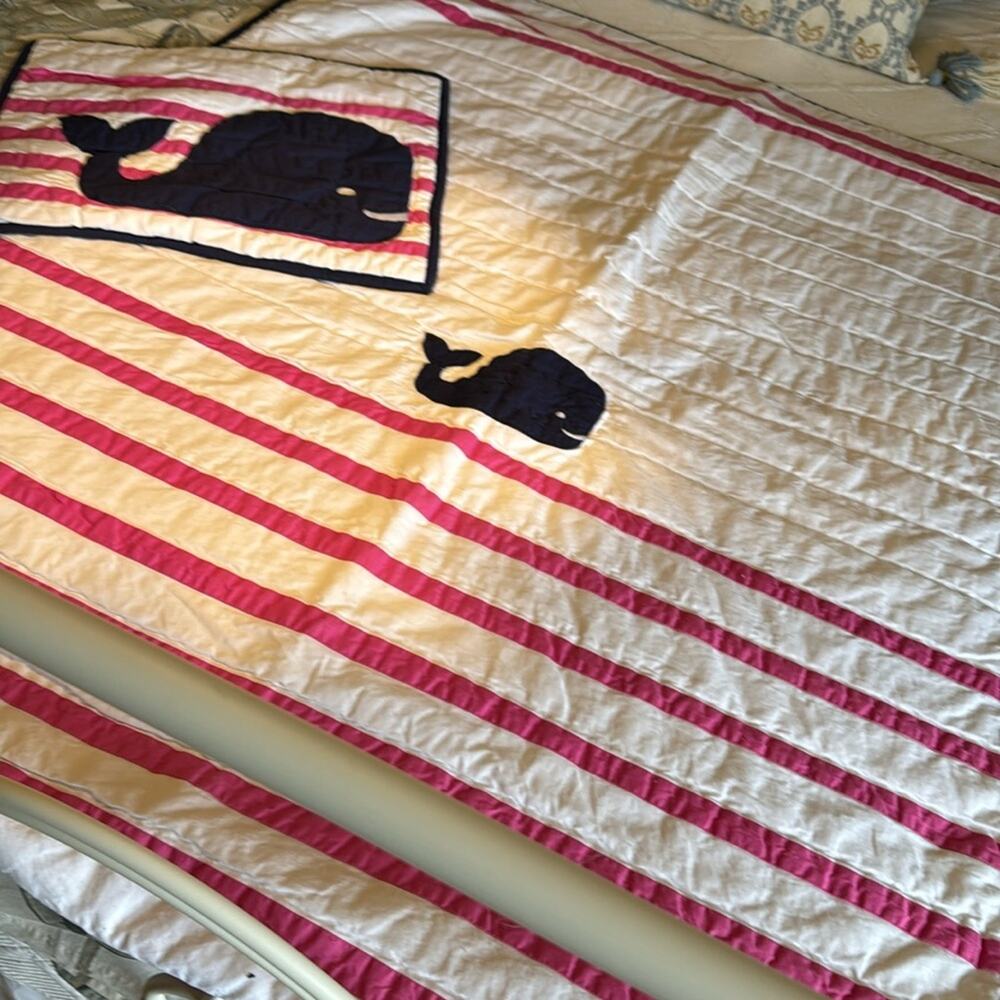 Pottery Barn kids, toddler quilt and sham
